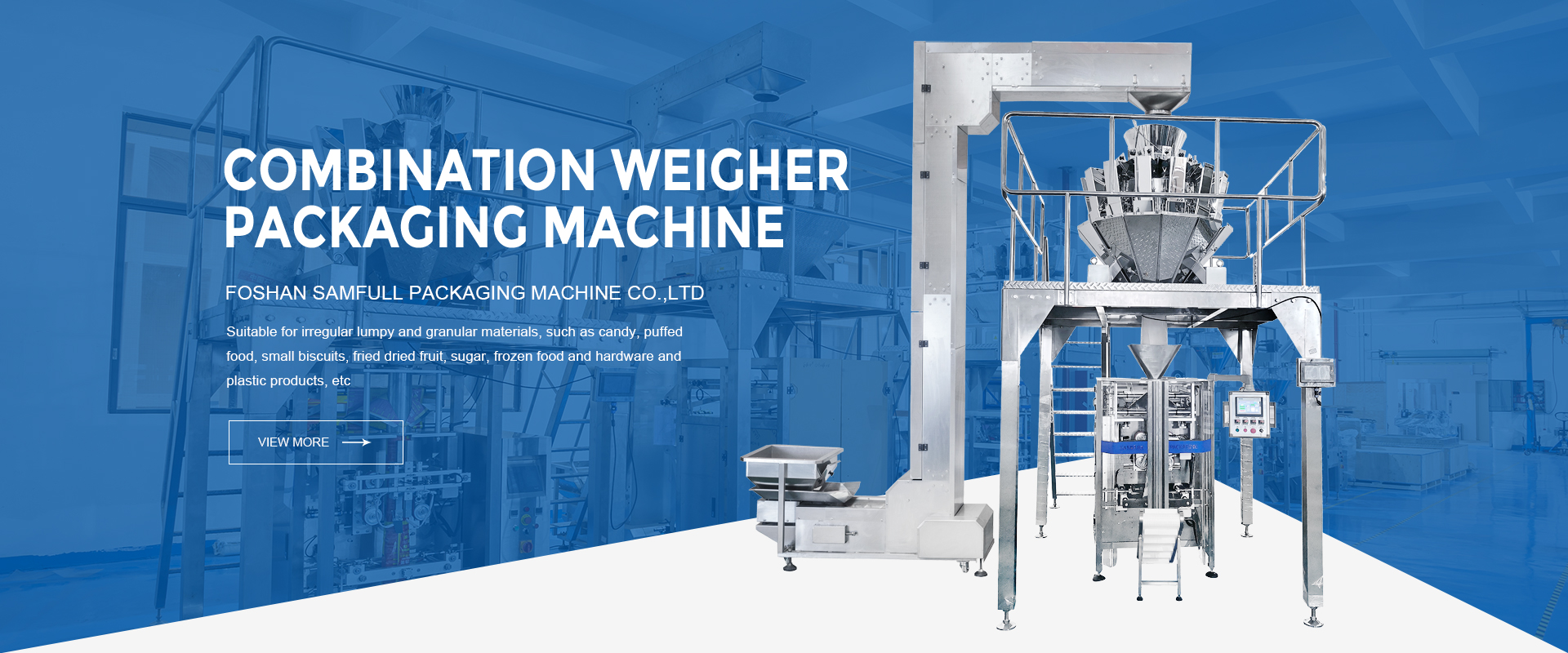 multihead weigher packing machine