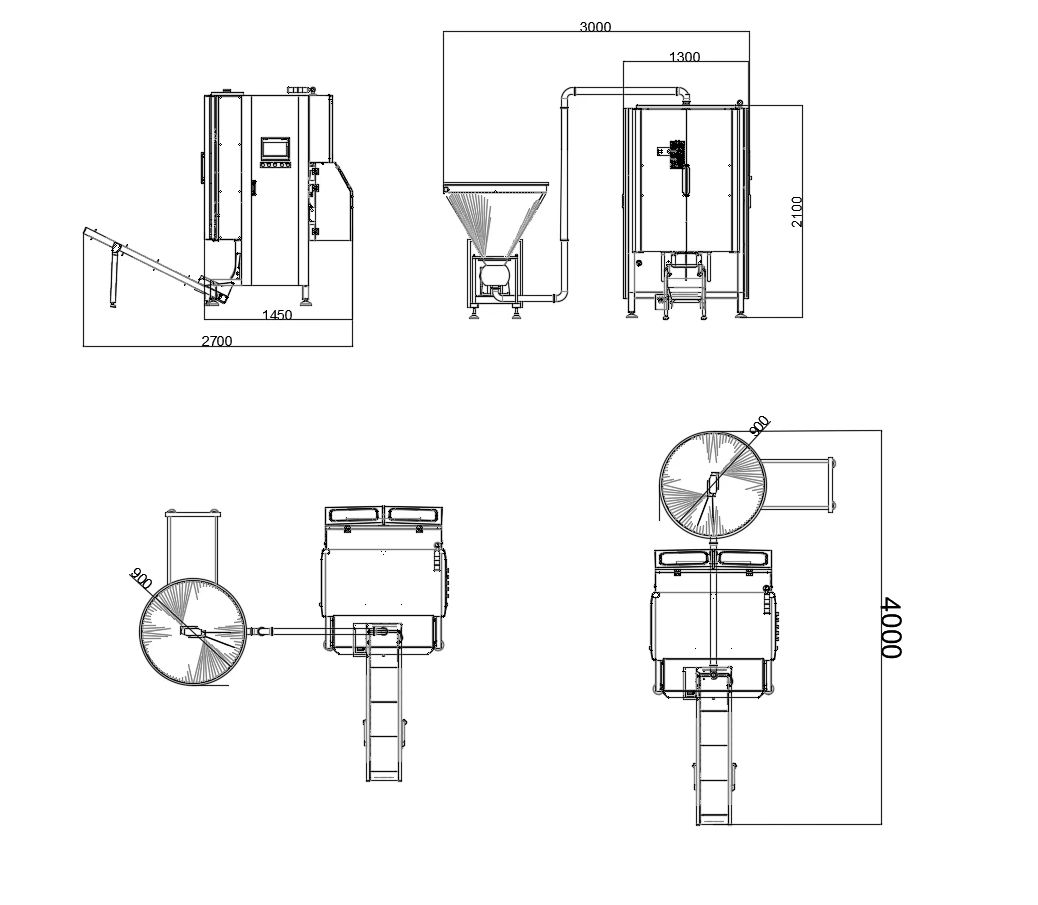 Large-Capacity Liquid Ice Cream Base Bagging Solution