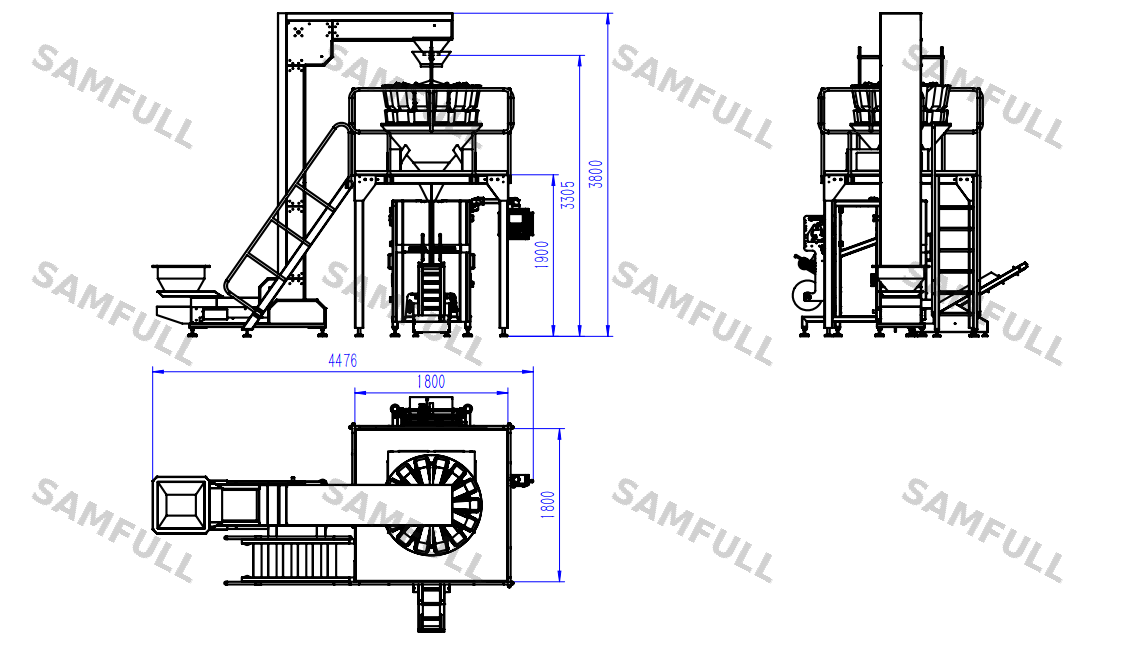 Seasoning Cube Packing Machine Case – 2.0T VFFS Packaging Solution for Bouillon Cubes