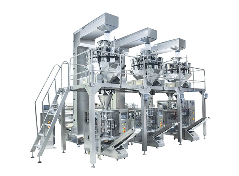 Multihead Weigher Packing Line