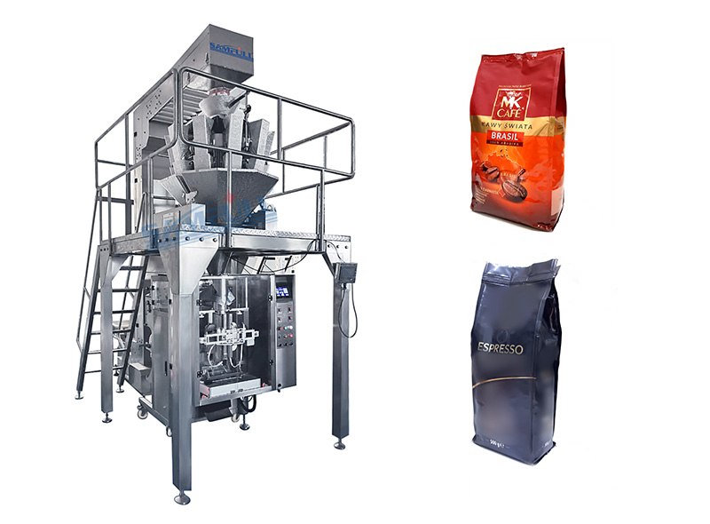 Automatic Coffee Beans Vertical Form Fill Seal Machine Factory