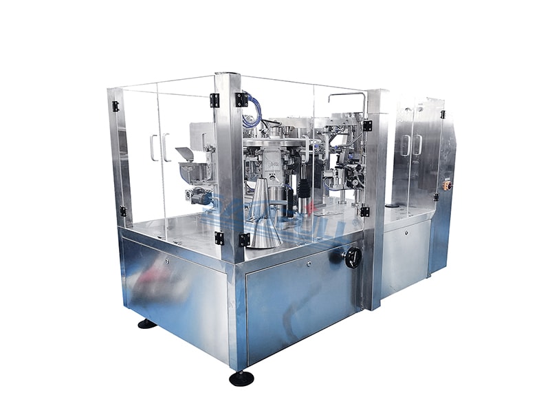 Rotary Premade Pouch Doypack Filling Sealing Machine