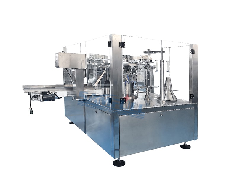 Rotary Type Premade Pouch Doypack Machine