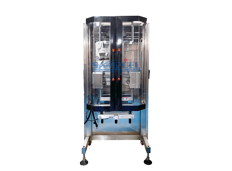 Máquina de embalagem vertical de líquidos