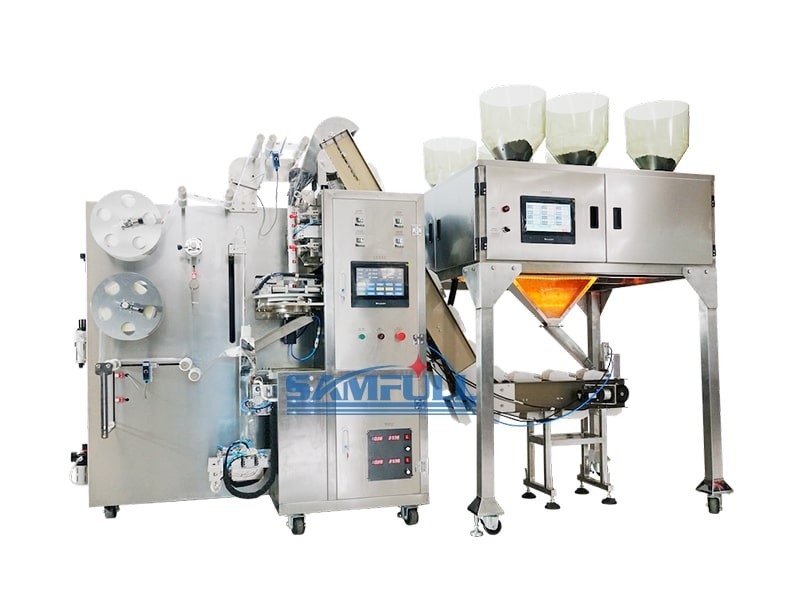 Pyramid Nylon Tea Bag Packing Machine