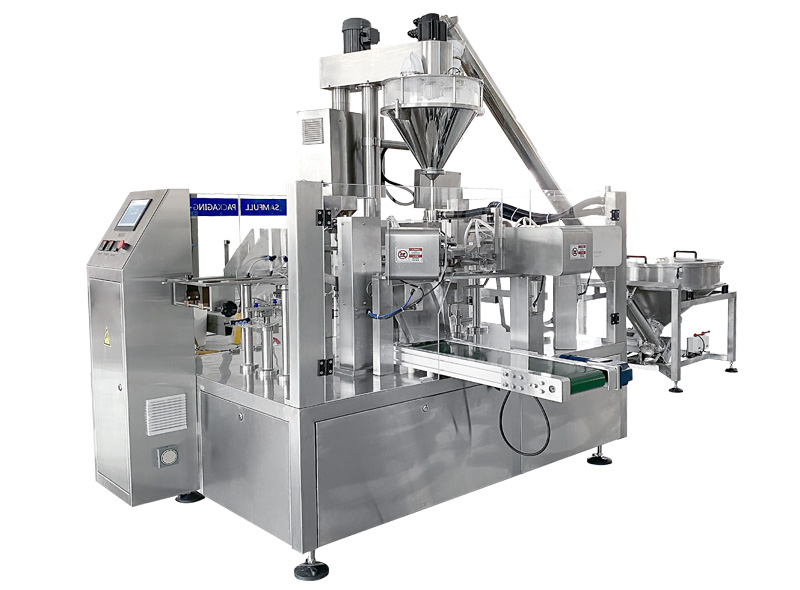 Detergent Premade Pouch Doypack Filling Sealing Machine