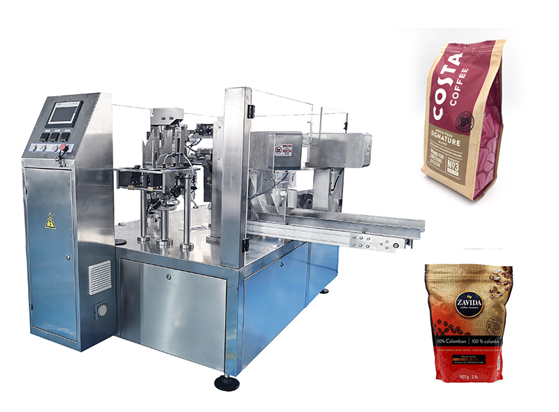 Ground Coffee Premade Pouch Packing Machine