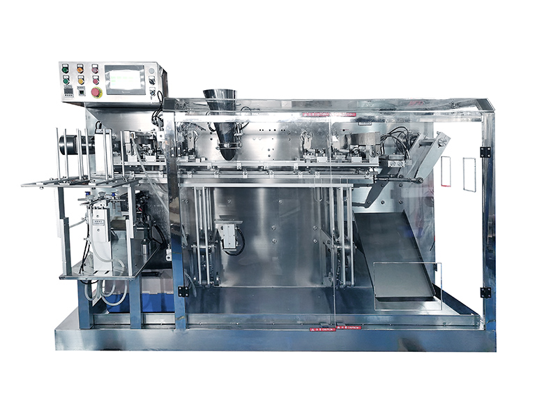 Horizontal Pre-made Pouch (Doypack) Filling and Sealing Machine ( 6 Woking Stations )