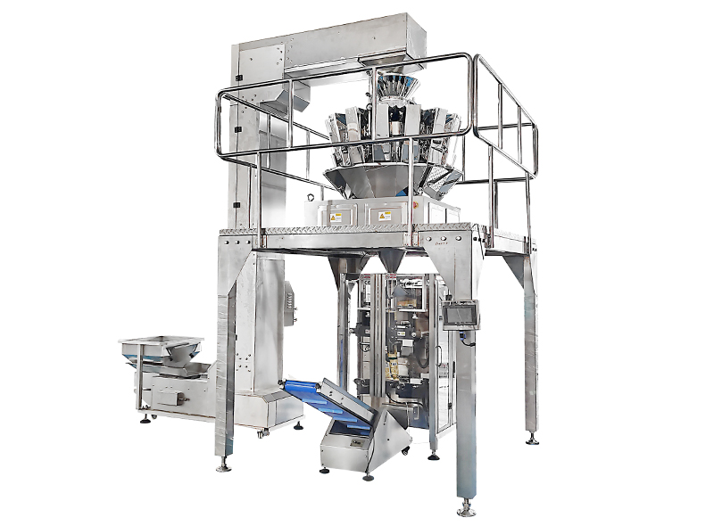 Granule VFFS Vertical Packing Machine Multihead Weigher