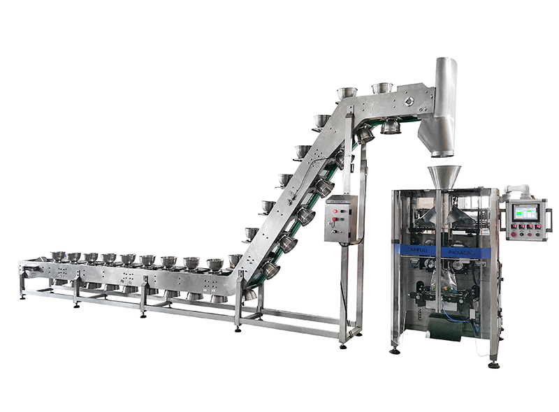 Chain Bucket VFFS Packing Machine ( Semi Auto )