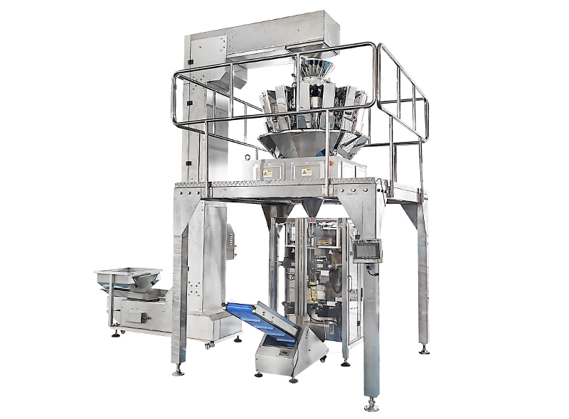 Automatic Pork Scratchings VFFS Form Fill Seal Weighing Packaging Machine
