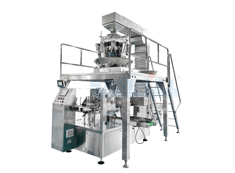 Cashew Nuts Doybag Filling And Sealing Machine