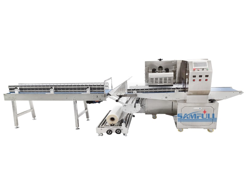 SF-300 Long Pasta/Spaghetti Flow Wrap Machine