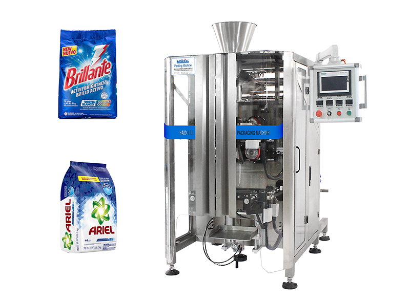 Up To 5kg Detergent Powder VFFS Form Fill Seal Packing Machine