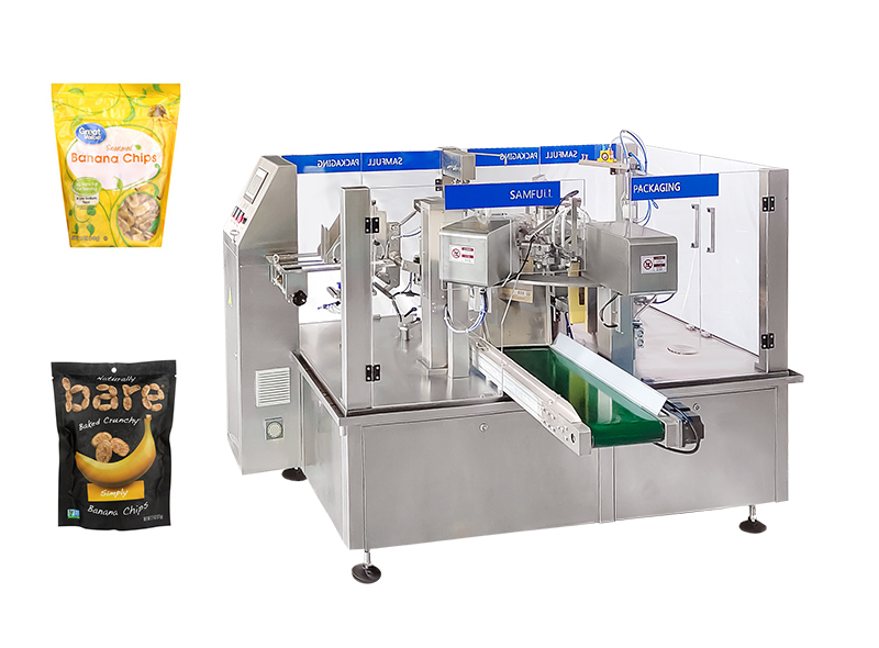 Chips Snacks Premade Pouch Doypack Machine
