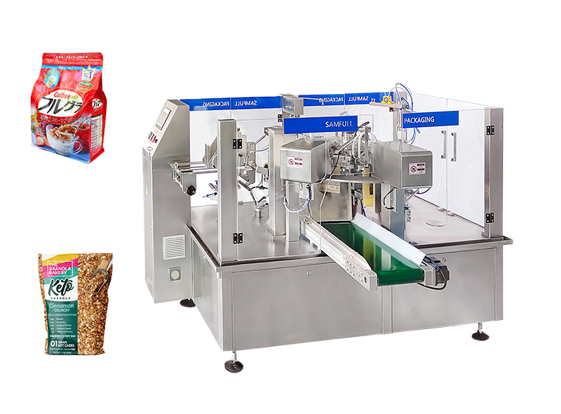 Cereals Premade Pouch Doypack Machine