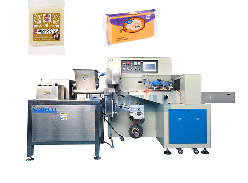 Cheese Block Extruding And Packaging Machine