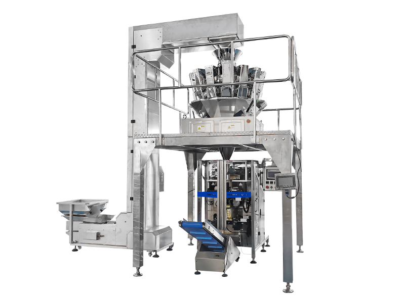 Frozen Poultry Chicken Pork Beef Steak Meats VFFS Packaging Machine