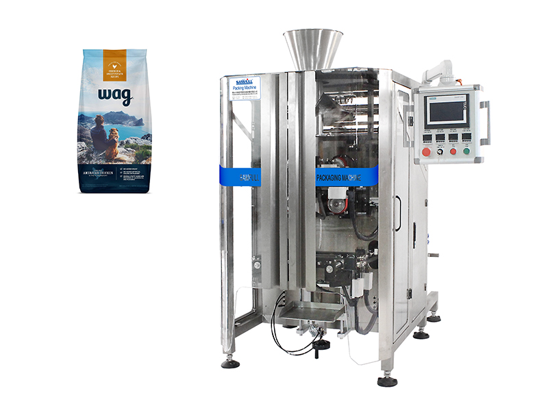 Up To 5kg Pet Food VFFS Form Fill Seal Packaging Machine
