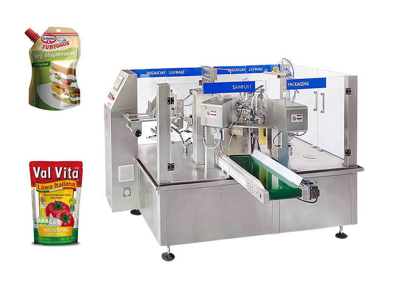 Butter Premade Pouch Filling Packing Machine