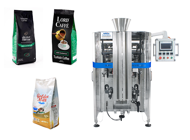 Coffee VFFS Form Fill Seal Packaging Machine