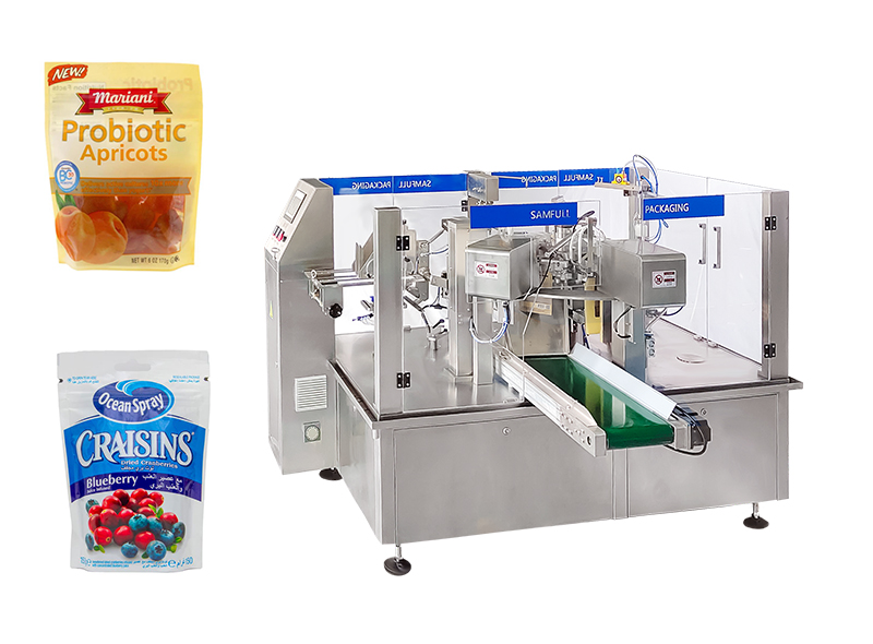 Dried Fruit Premade Pouch Doypack Machine
