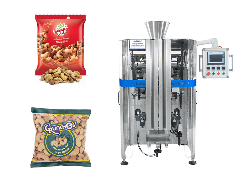 Nuts VFFS Form Fill Seal Packing Machine