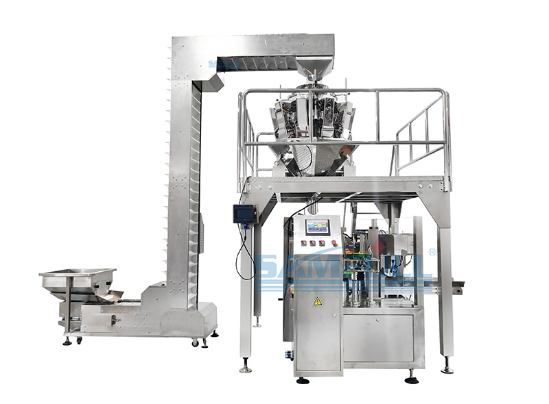 Nuts Premade Doy Bag Filling Sealing Machine