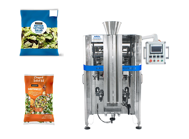 Salad VFFS Vertical Form Fill Seal Packaging Machine