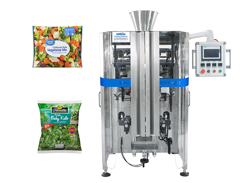 Vegetable VFFS Form Fill Seal Packing Machine