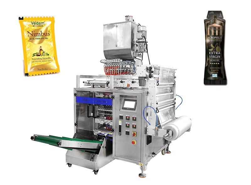 High Production Multilane Oil Sachet & Stick Packing Machine