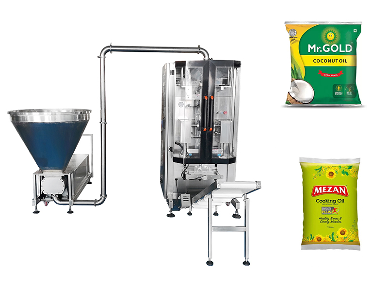 Up To 8kg Oil VFFS Form Fill Seal Packing Machine