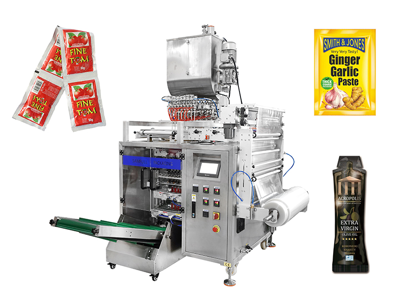 High Production Sachet & Stick Multi-lane Paste Packing Machine