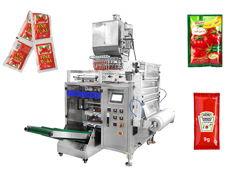 Multilane Ketchup Sachet Packing Machine