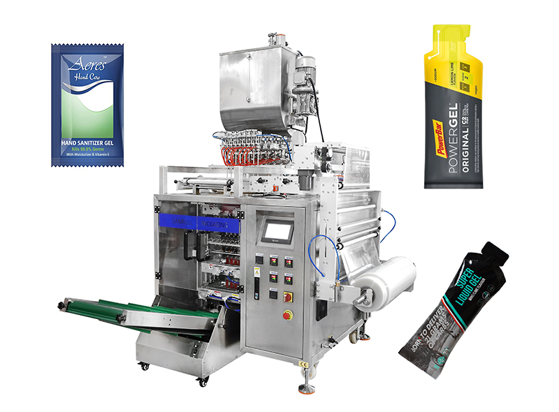 Liquid Gel Sachet Multilane Packing Machine