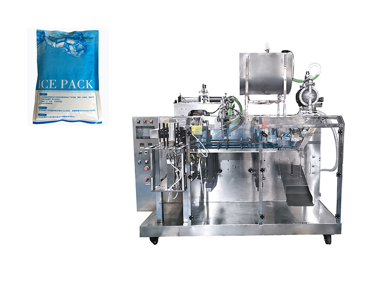 Premade Pouch Ice Gel Filling Sealing Machine