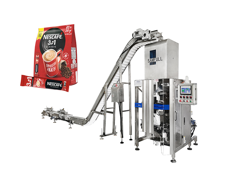 Coffee Stick Counting Bag-in-bag VFFS Repacking Machine
