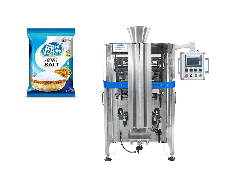 0.1-10kg Salt VFFS Form Fill Seal Packing Machine