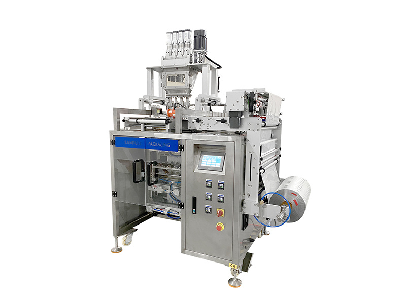 Powder Four Sides Sealing Sachet Multilane Packing Machine