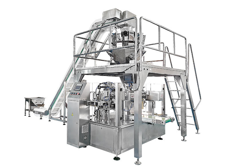 Granule Doypack Weigh Fill And Seal Machine
