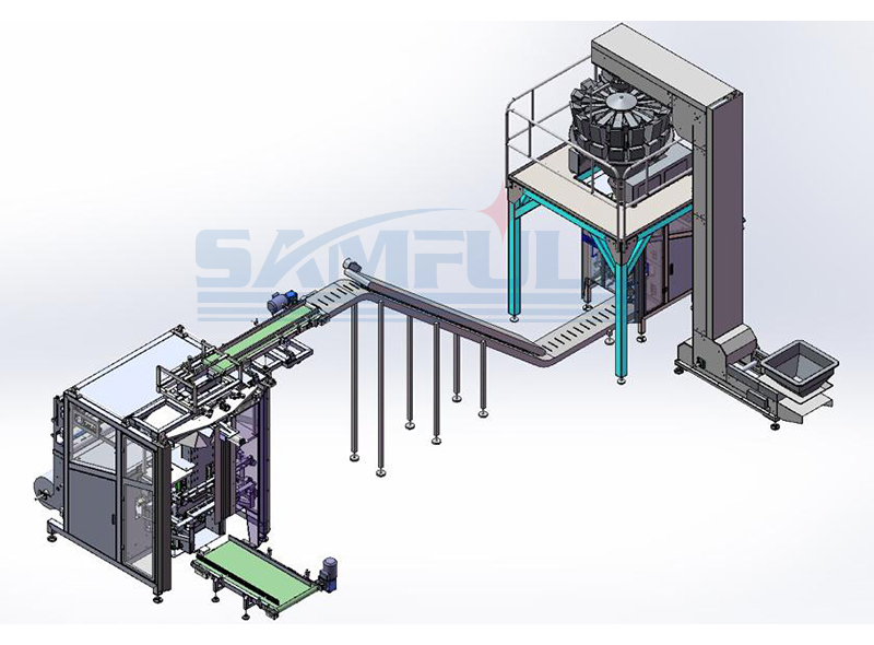 Bag-in-bag Counting and Repacking Line