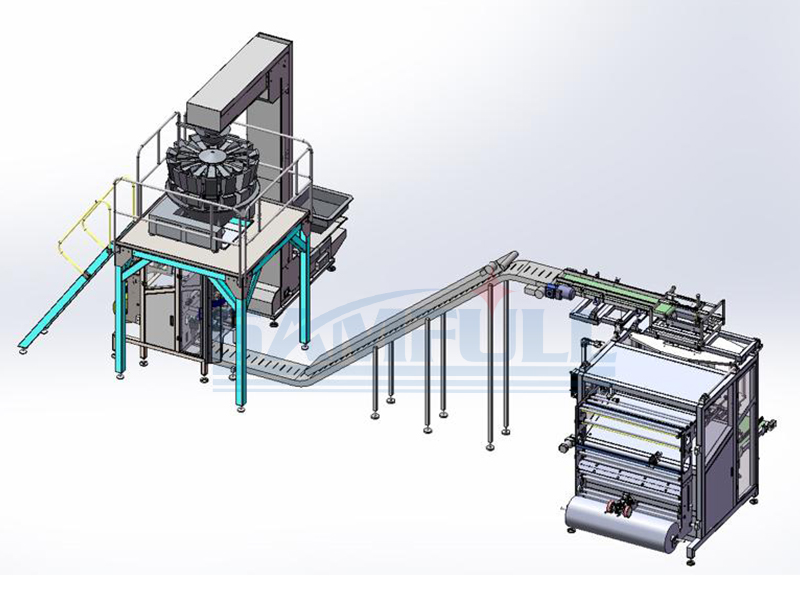 Cereals Bag-in-bag Counting and Repacking Line