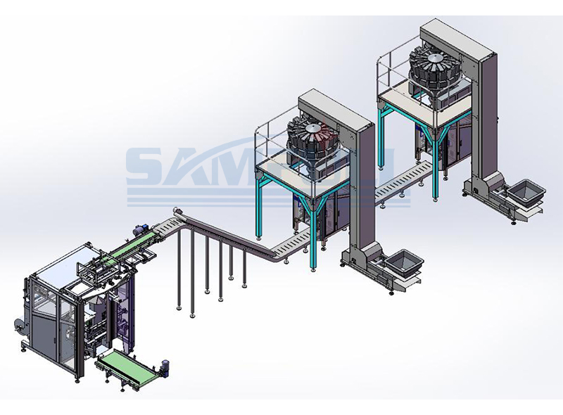 Cereals Bag-in-bag Counting and Repacking Line