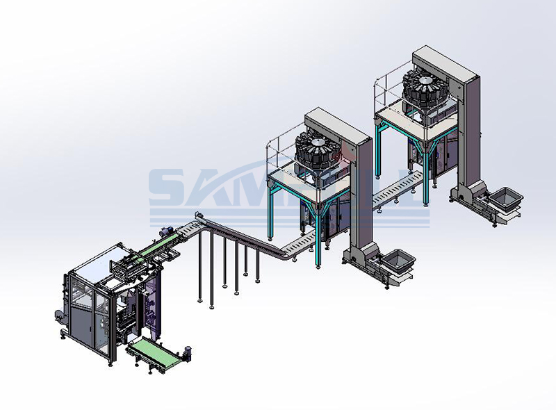 Cereals Bag-in-bag Counting and Repacking Line