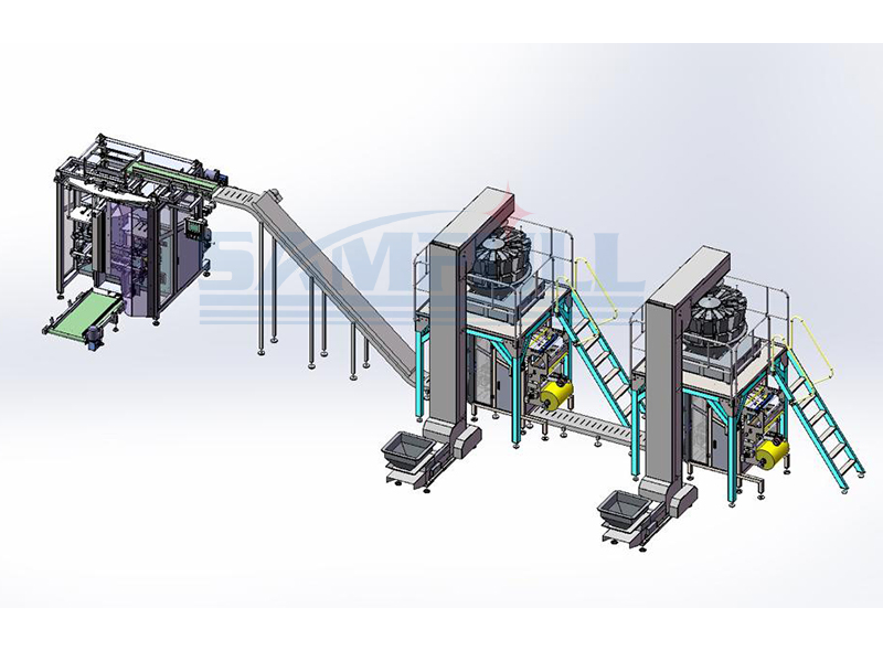 Bag-in-bag Counting and Repacking Line