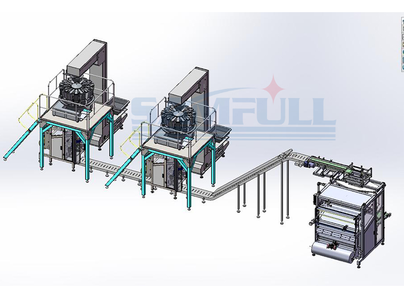 Flour Bag-in-Bag Counting Repacking System
