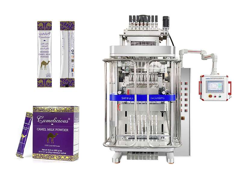 Multi-lane Stick Pack Machine For Milk Powder (Cow Colostrum)