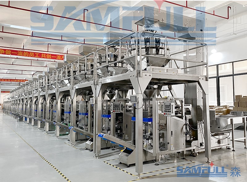 Nuts VFFS Form Fill Seal Packing Machine