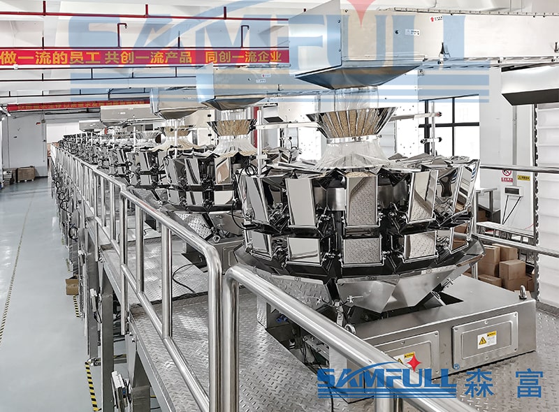 Pasta VFFS Form Fill Seal Weighing Packaging Machine