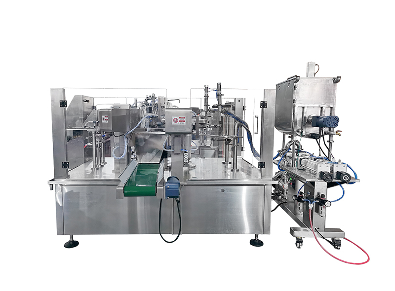 Spouted Premade Pouch Filling Sealing Machine